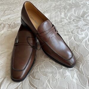Calvin Klein Men's Dark Brown Loafers 9